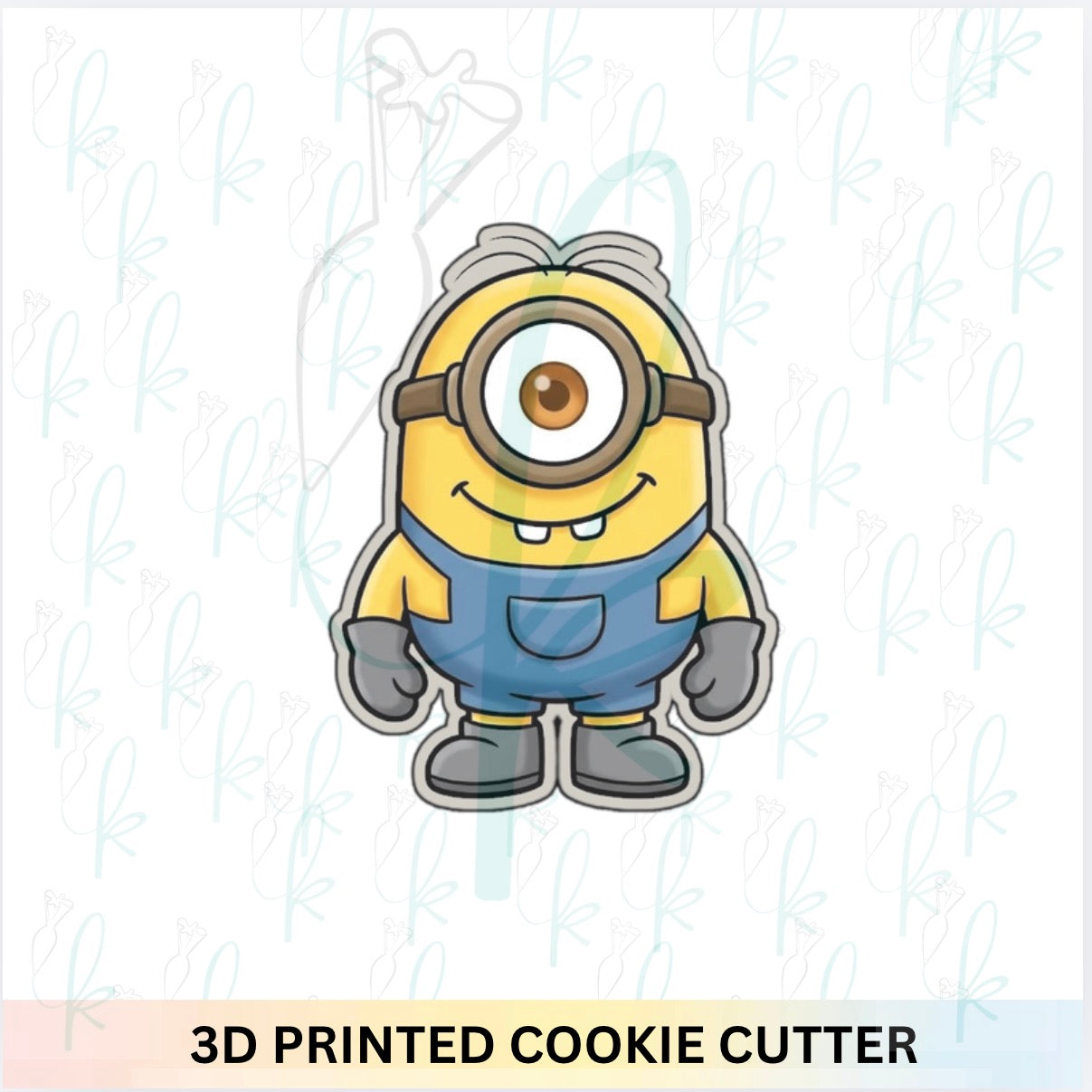 Yellow Character 1 Cookie Cutter