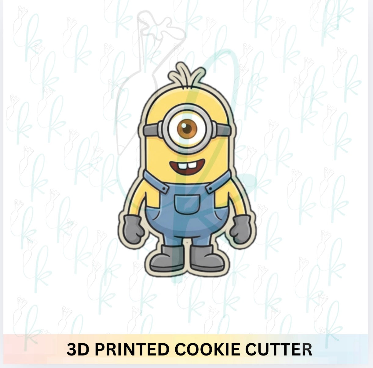 Yellow Character 3 Cookie Cutter