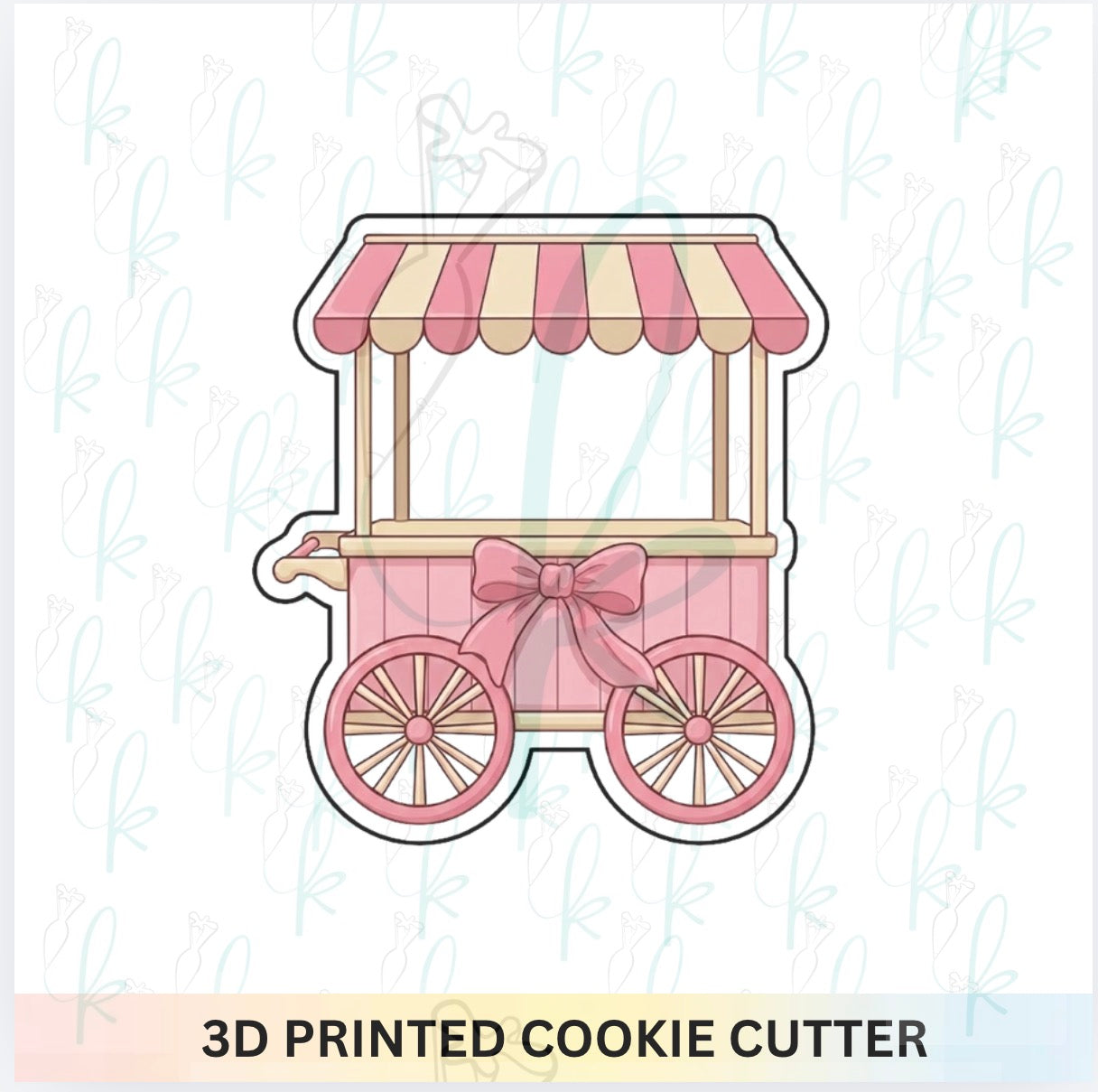 Ice Cream Cart Cookie Cutter