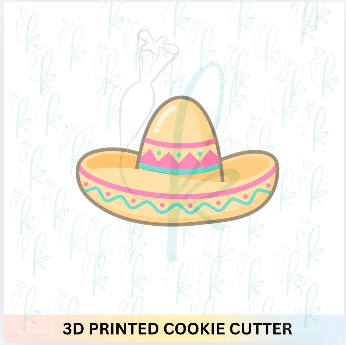 Sombrero Cookie Cutter