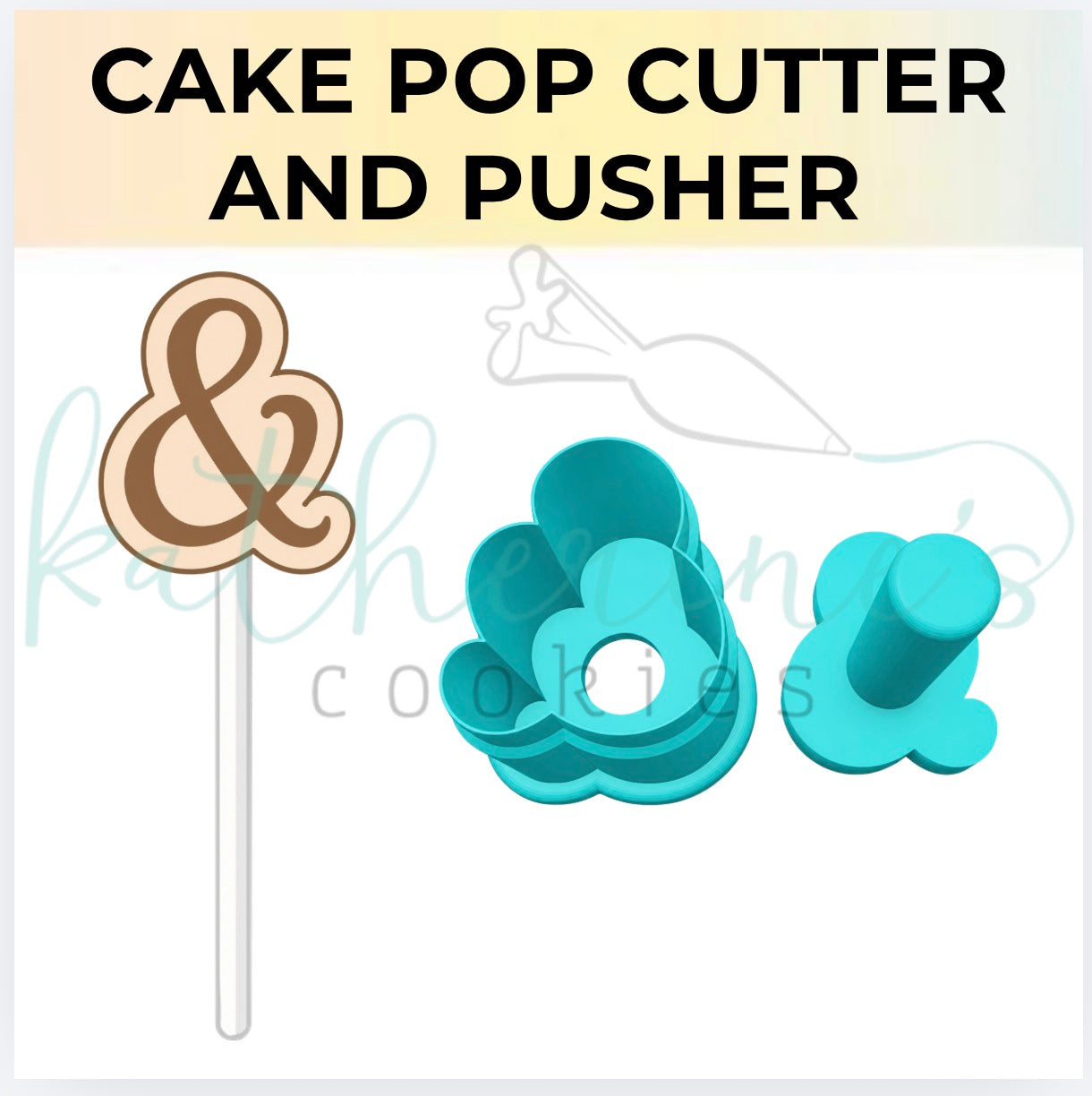 Ampersand - Cake Pop Cutter and Pusher