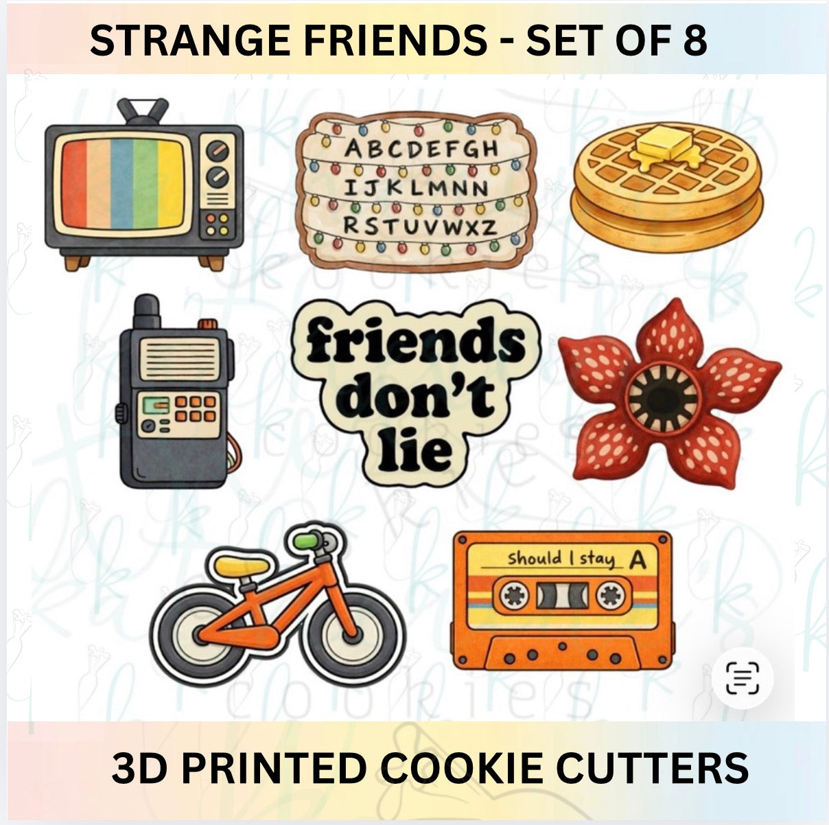 Strange Friends - Set of 8 Cookie Cutters