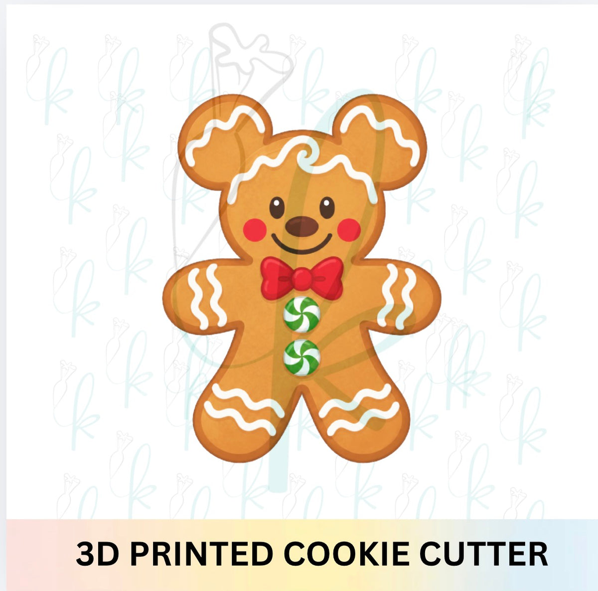 Gingerbread Mouse Cookie Cutter