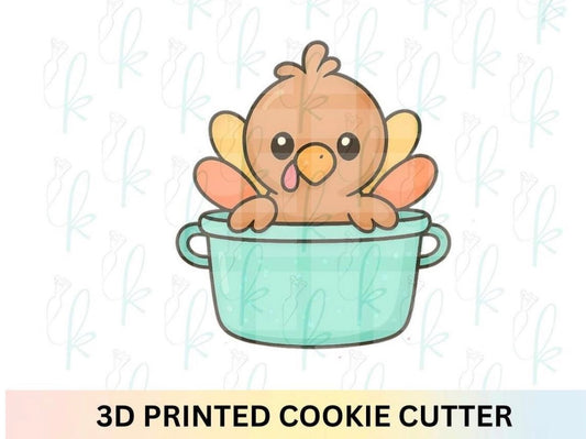 Turkey in Pot Cookie Cutter