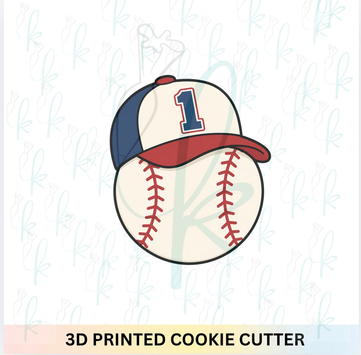 Ball with Hat Cookie Cutter