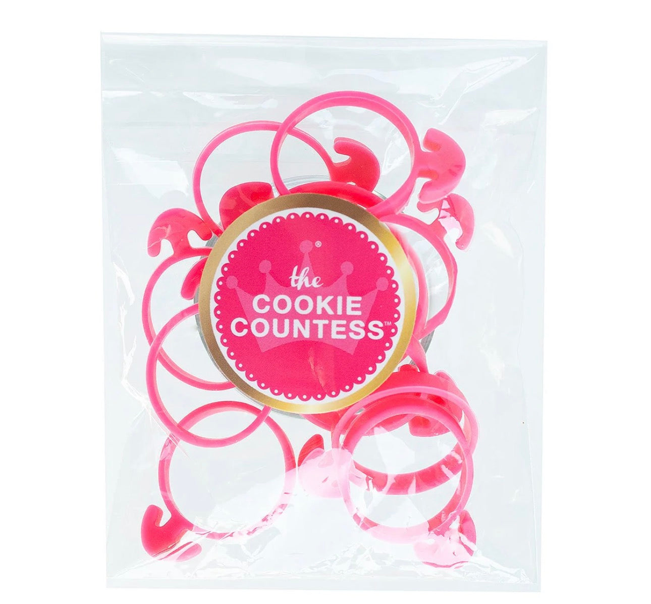 Piping Bag Ties, Reusable - 12 Pack | Cookie Countess