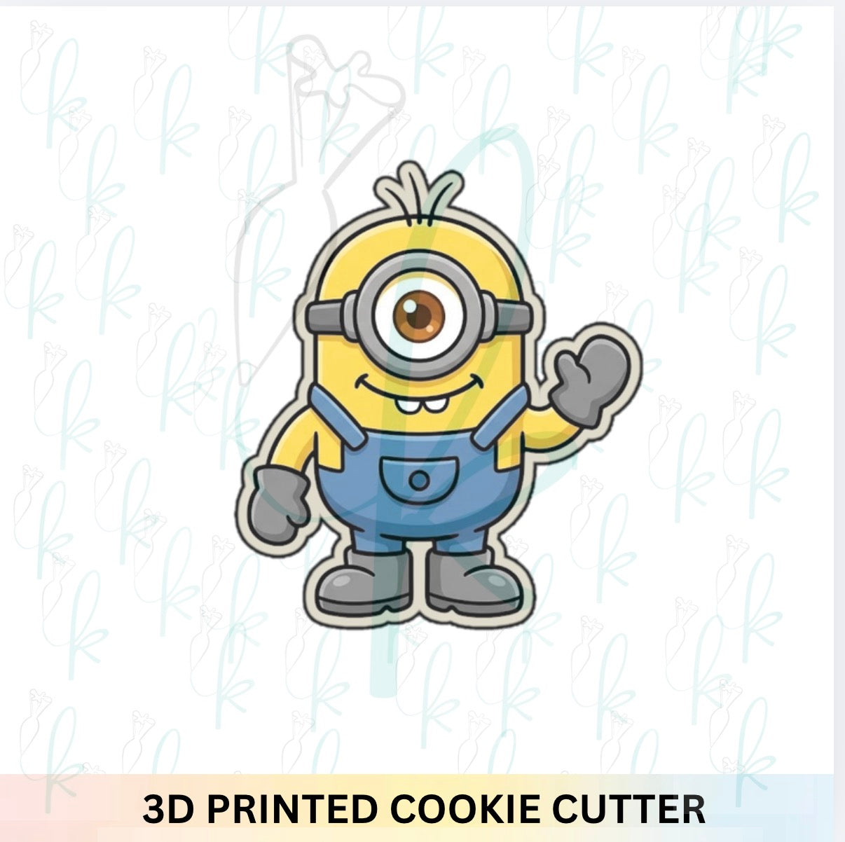 Yellow Character 2 Cookie Cutter