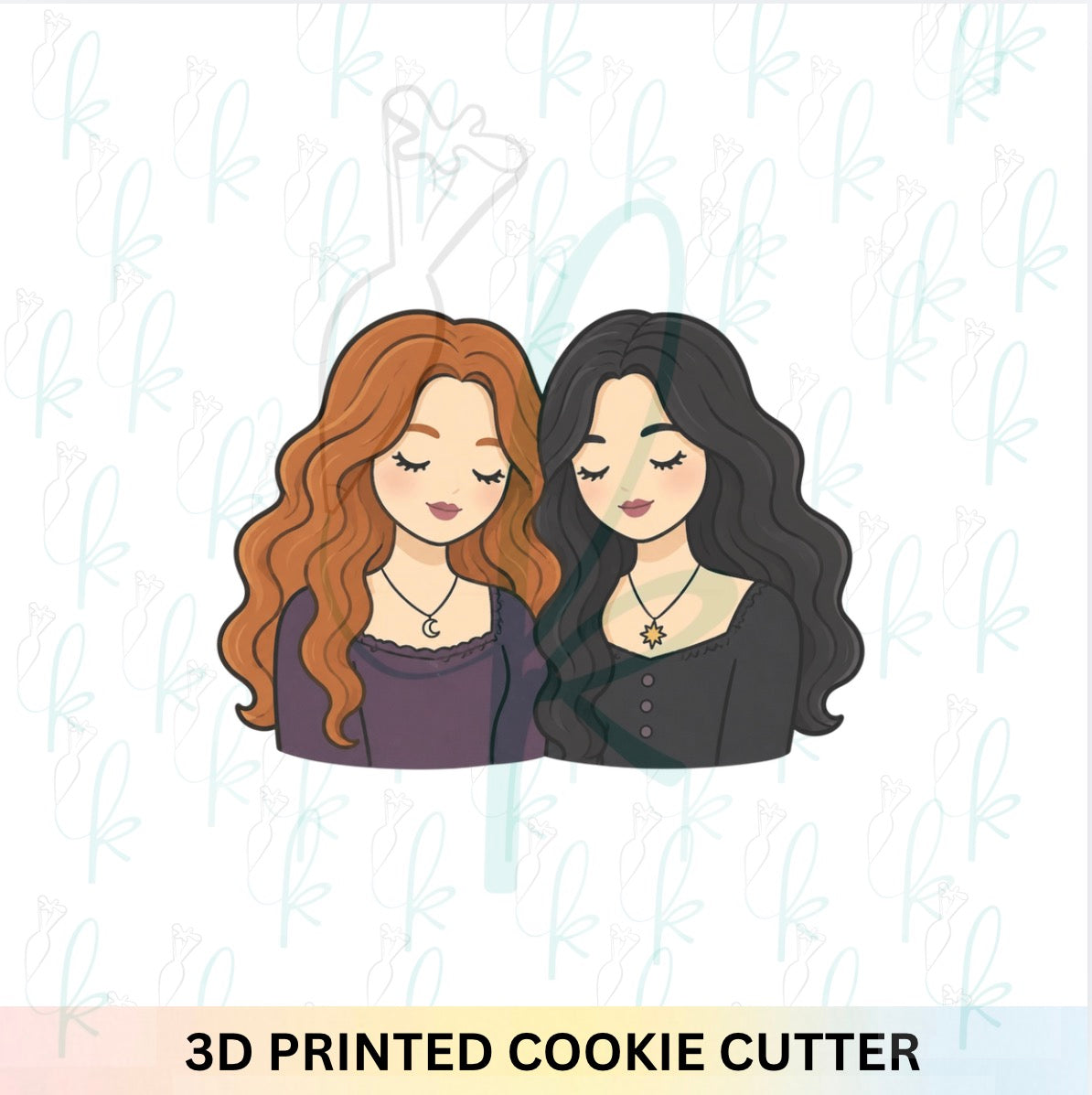 Witch Sisters Cookie Cutter