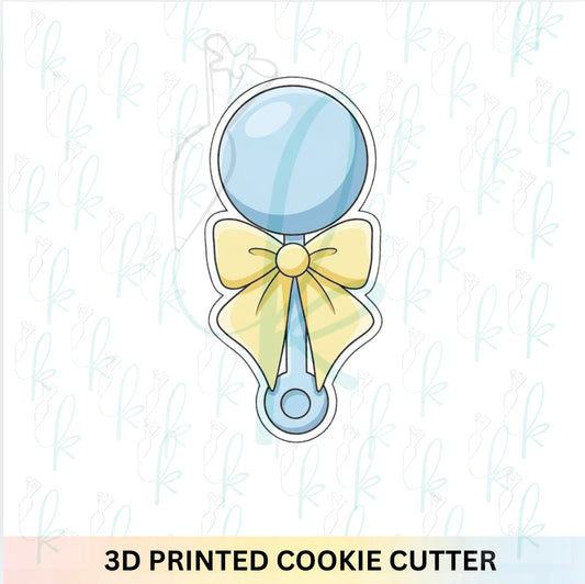 Tall Baby Rattle Cookie Cutter