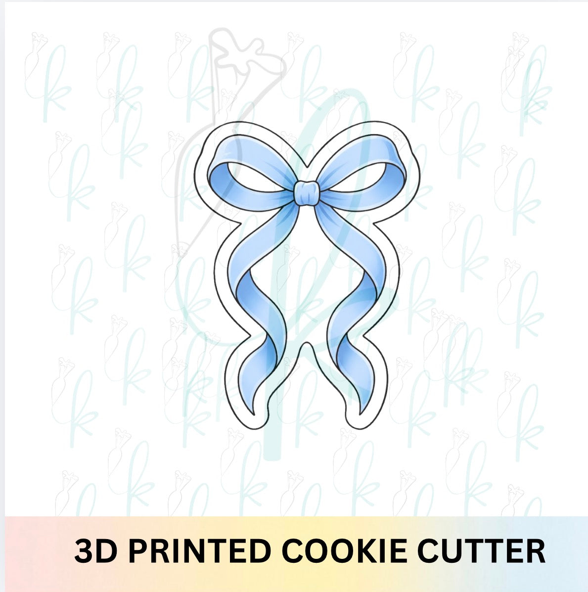 Whimsy Bow 2 Cookie Cutter