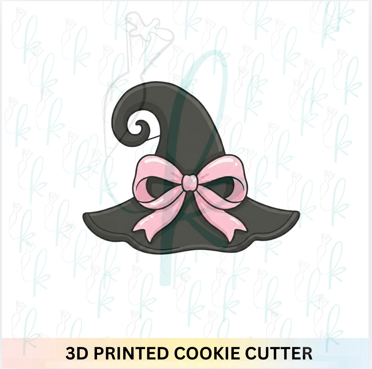 Witch Hat with Bow Cookie Cutter
