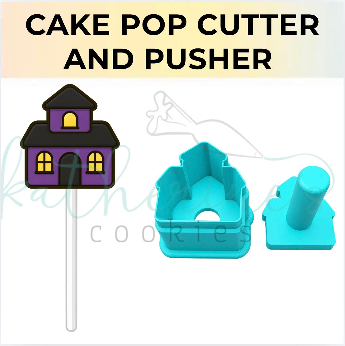 Haunted House - Cake Pop Cutter and Pusher