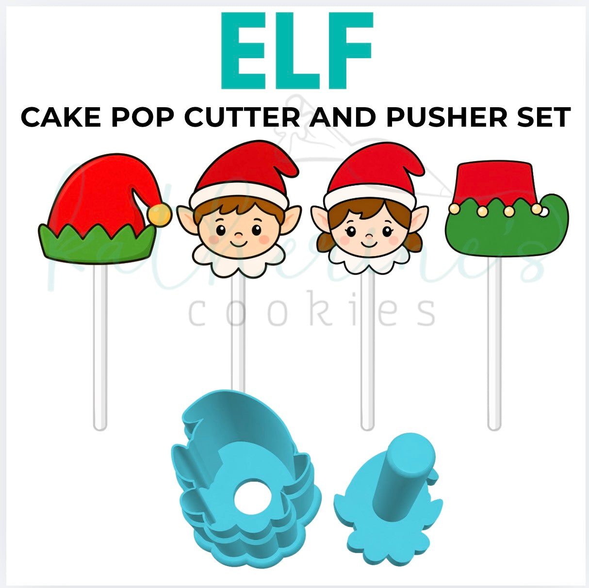 Elf - Cake Pop Cutters and Pushers