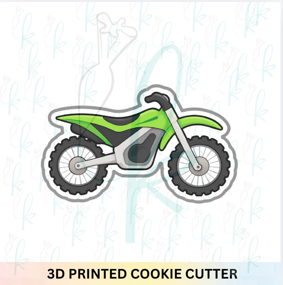 Dirt Bike Cookie Cutter