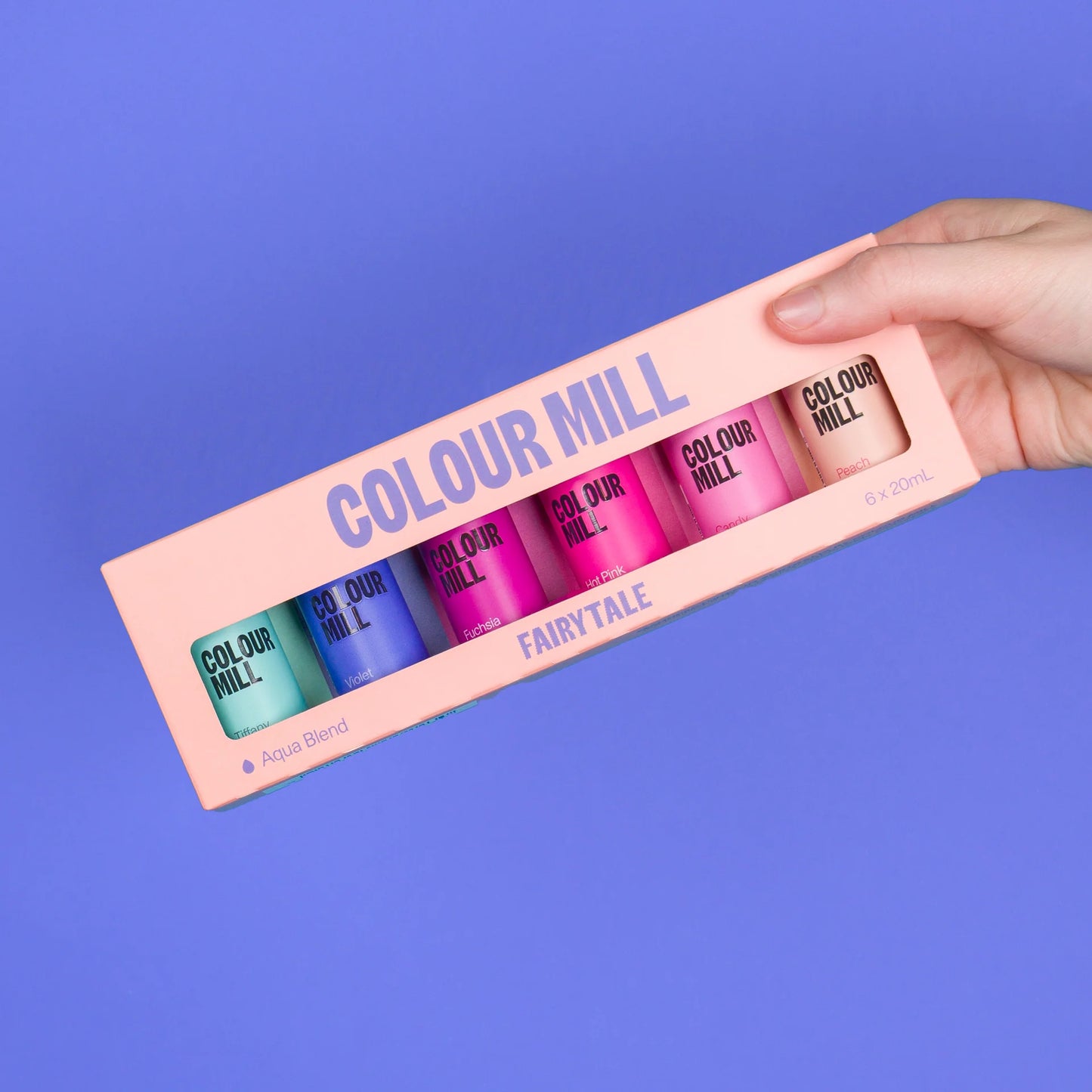 Colour Mill Fairytale Pack - Aqua Blend - 6 colors, 20 ml each food color