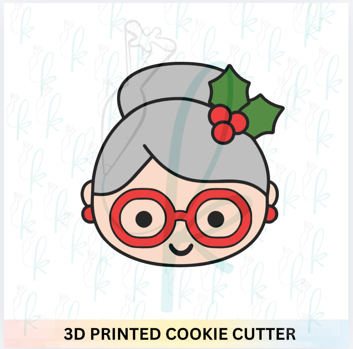 Mrs. Claus Cookie Cutter
