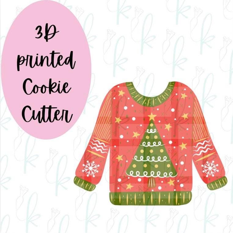 Christmas Sweater Cookie Cutter