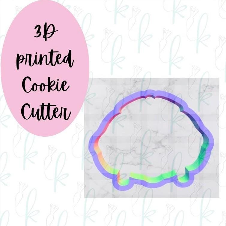 Pink Girl Dog Cookie Cutter