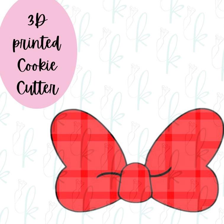 Mouse Bow Cookie Cutter