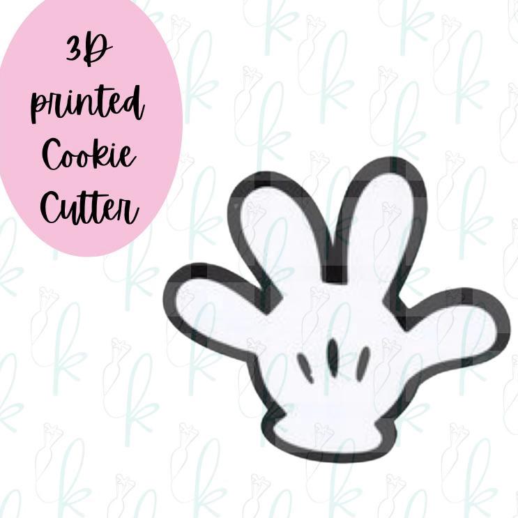 Mouse Hand Cookie Cutter