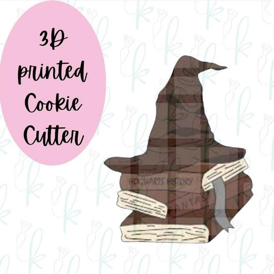 Wizard Hat and Books Cookie Cutter