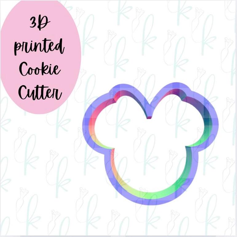 Basic Bow Mouse Cookie Cutter