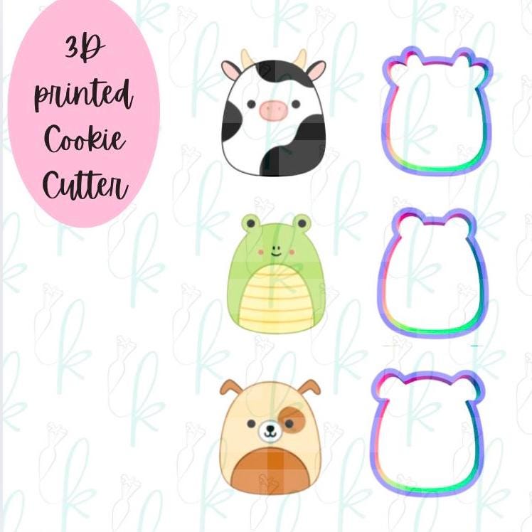 Squishy Plushes Cookie Cutters