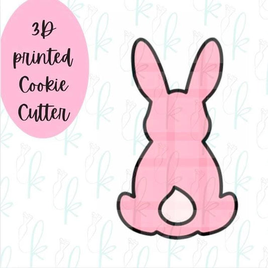 Sitting Bunny Back Cookie Cutter