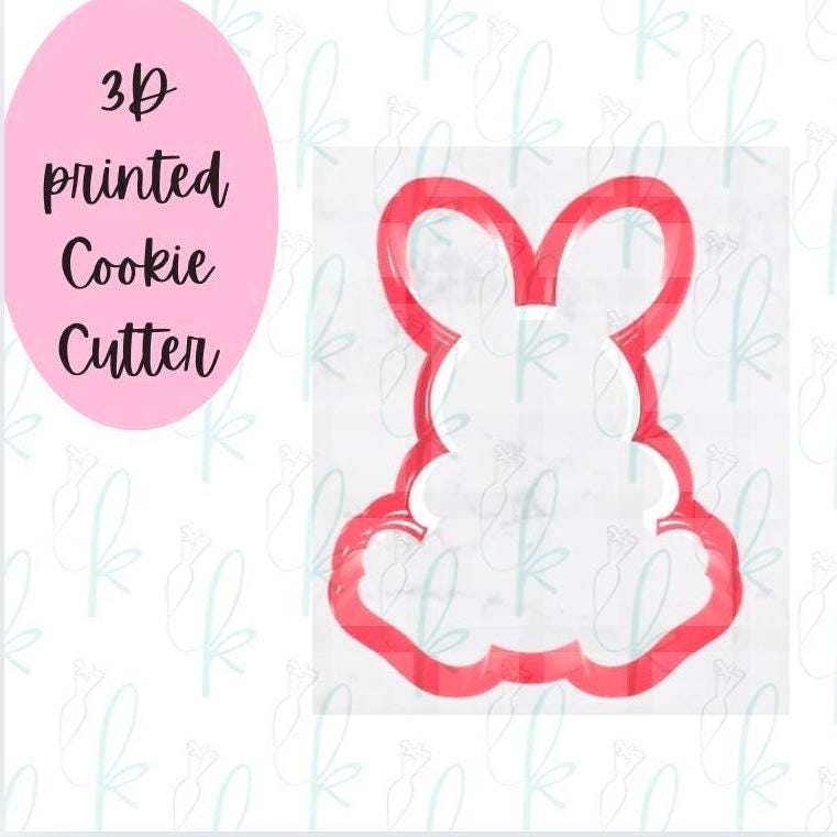 Sitting Bunny with Egg Cookie Cutter