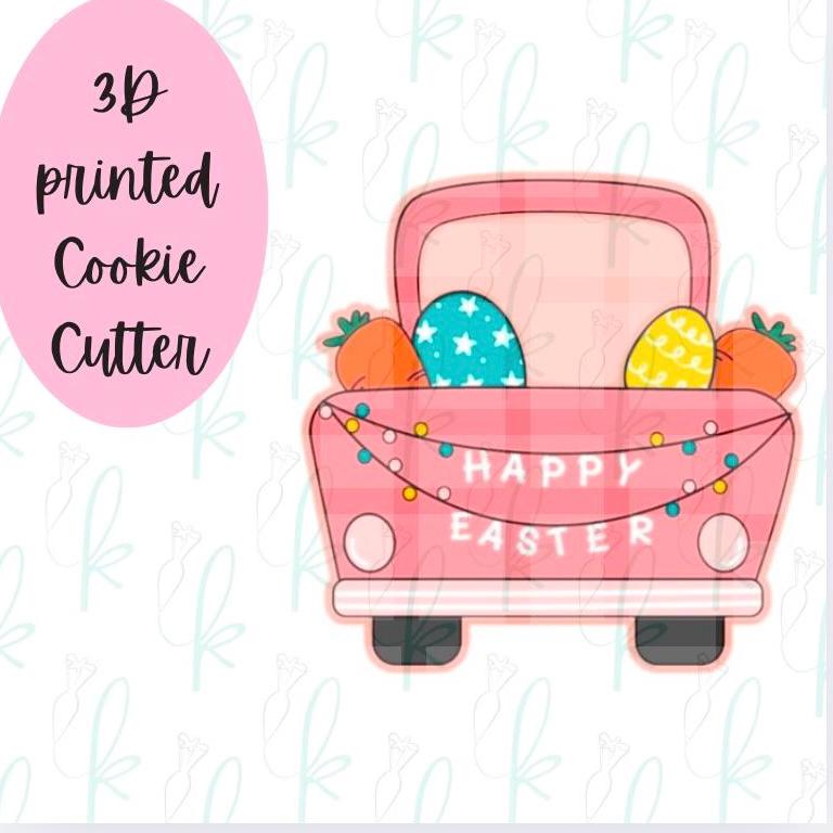 Easter Truck Cookie Cutter