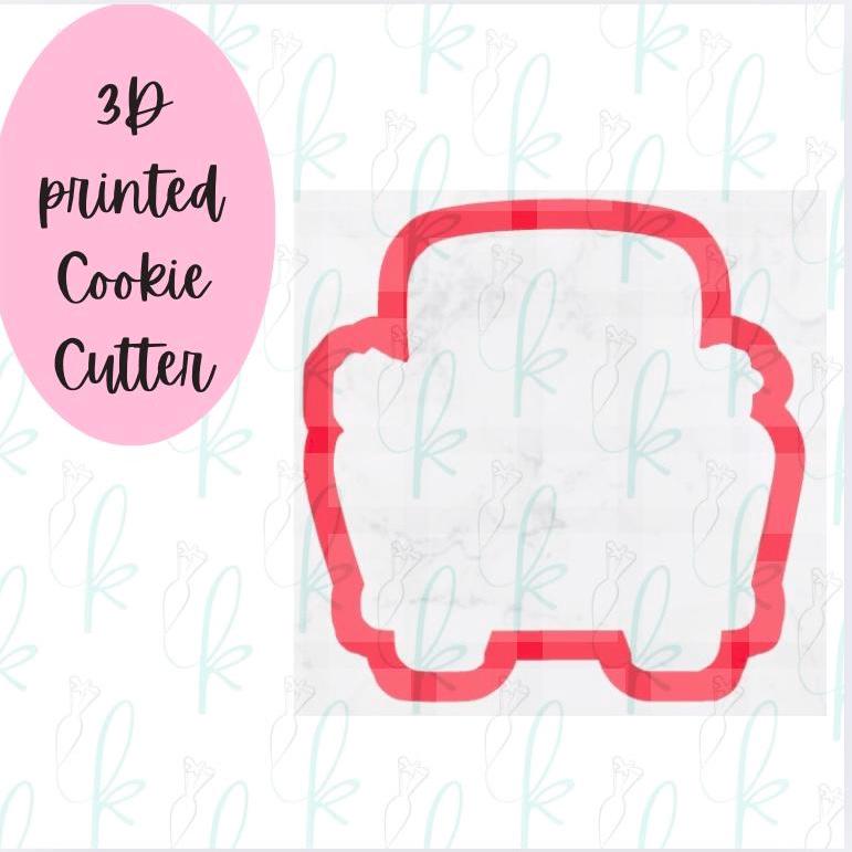 Easter Truck Cookie Cutter