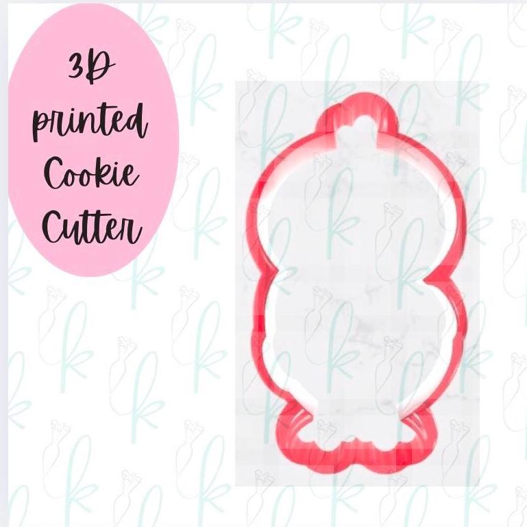 Easter Egg Chick Cookie Cutter