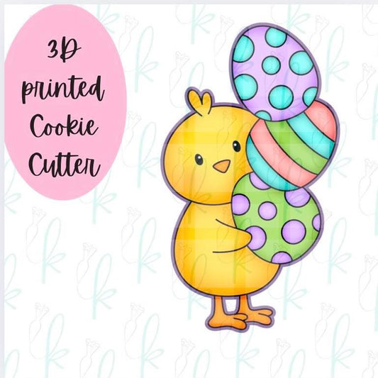 Chick with Eggs Cookie Cutter