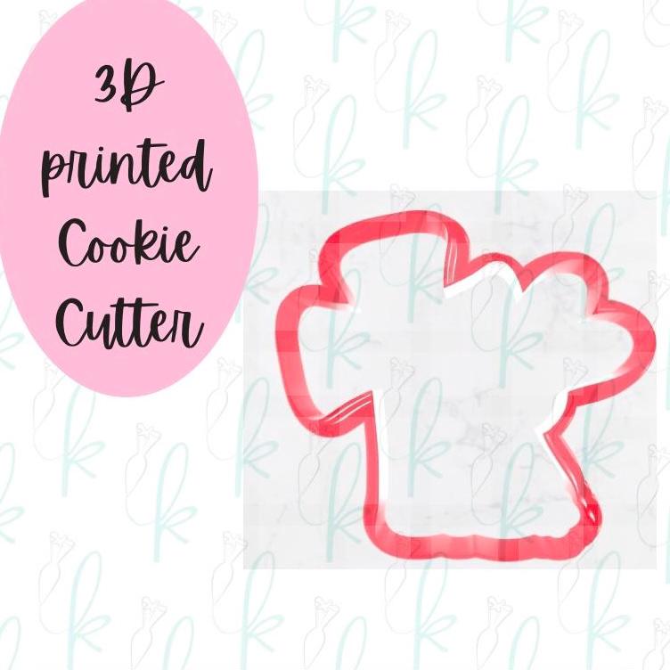 Bunny with Cross Cookie Cutter