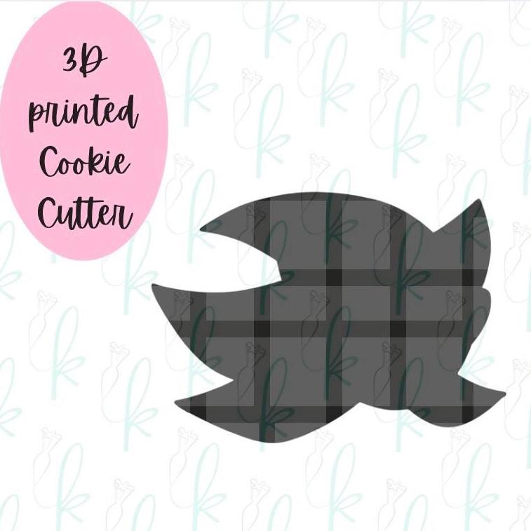 Black Hedgehog Character Cookie Cutter
