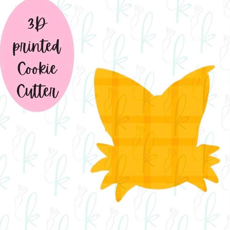 Orange Hedgehog Character Cookie Cutter