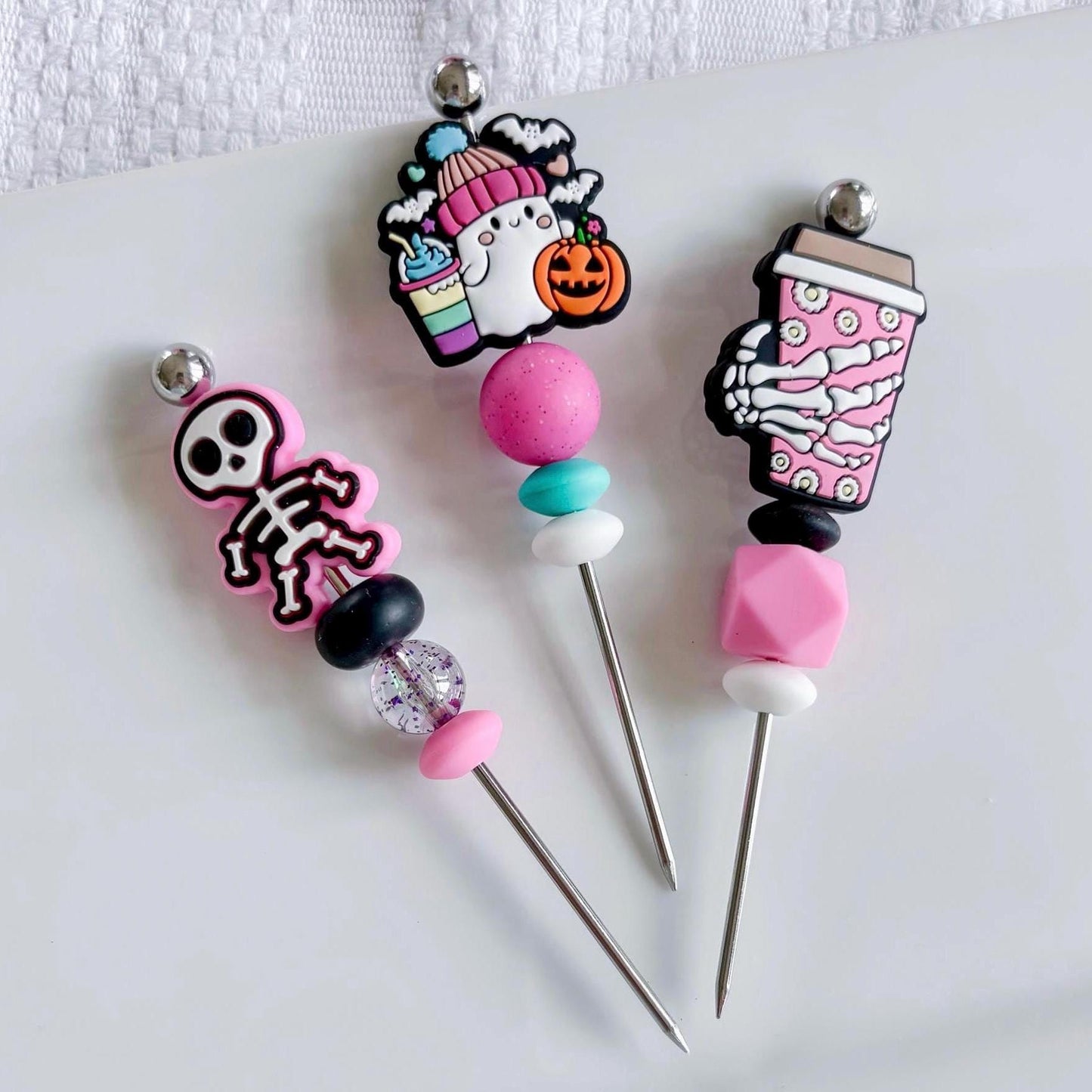 Spooky & Sweet Pink Halloween Cookie Scribes