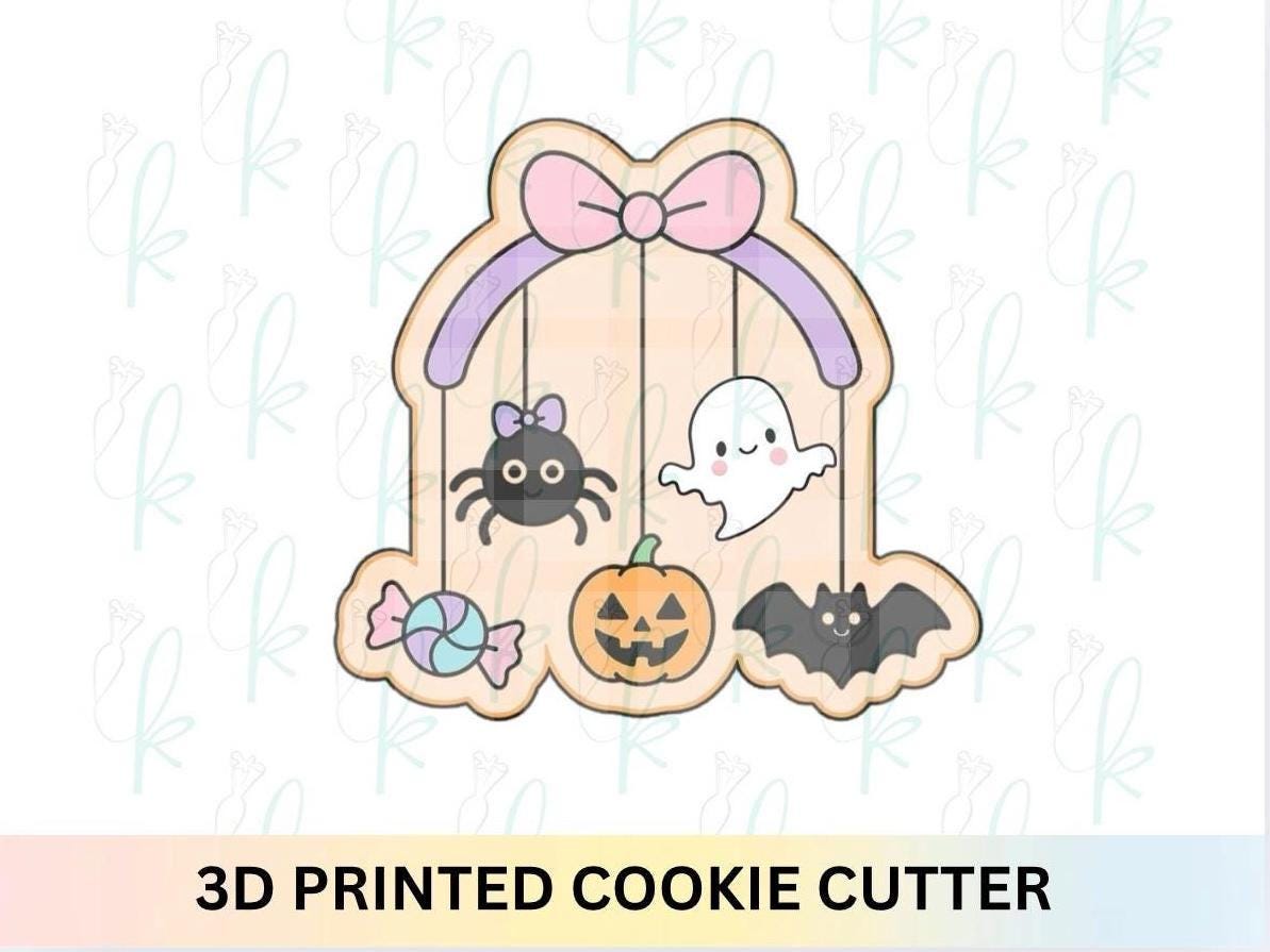 Halloween Baby Mobile Cookie Cutter