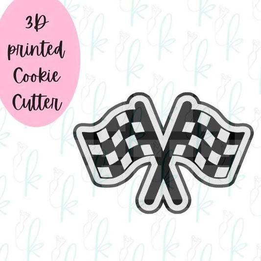 Checkered Flags Cookie Cutter