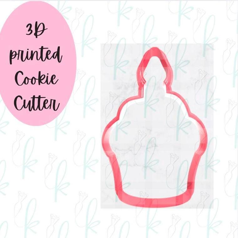 Birthday Cupcake Cookie Cutter