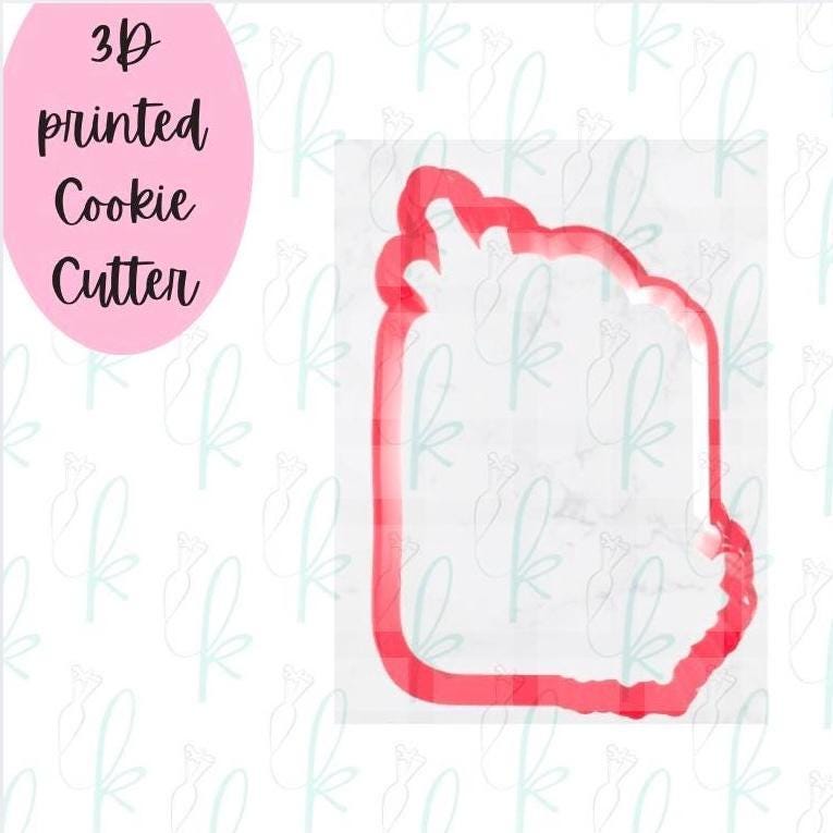 Floral Crown Plaque Cookie Cutter