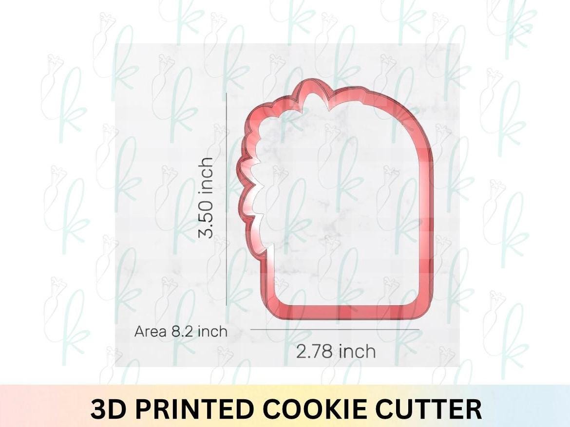 Floral Arch Plaque Cookie Cutter