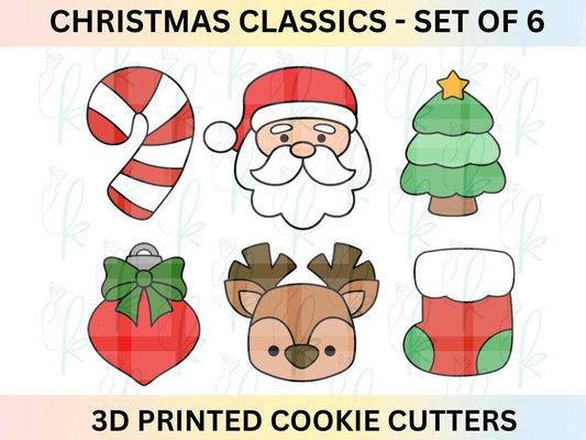 Christmas Classics - Set of 6 Cookie Cutters
