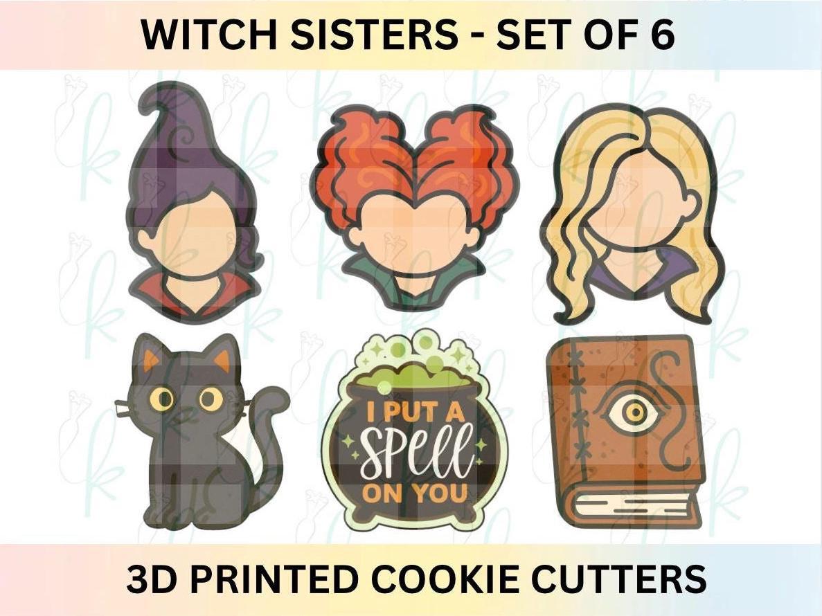 Witch Sisters - Set of 6 Cookie Cutters