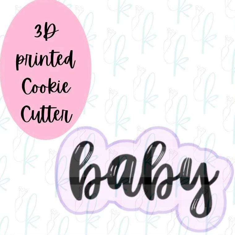 Baby Plaque Cookie Cutter
