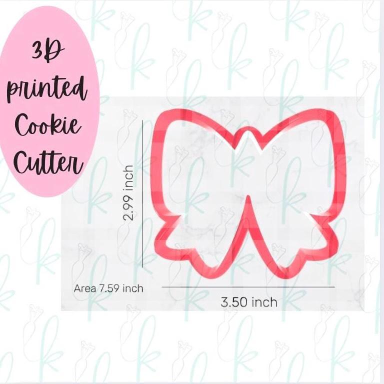 Chunky Star Bow Cookie Cutter
