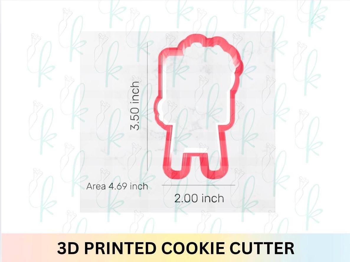 Floral Easel Cookie Cutter