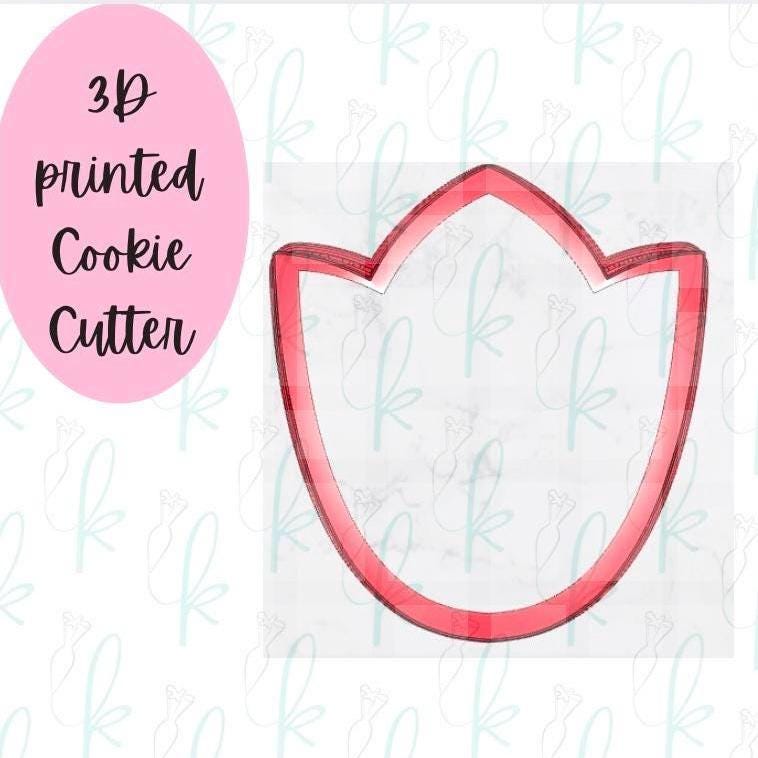 Simple Tulip Cookie Cutter