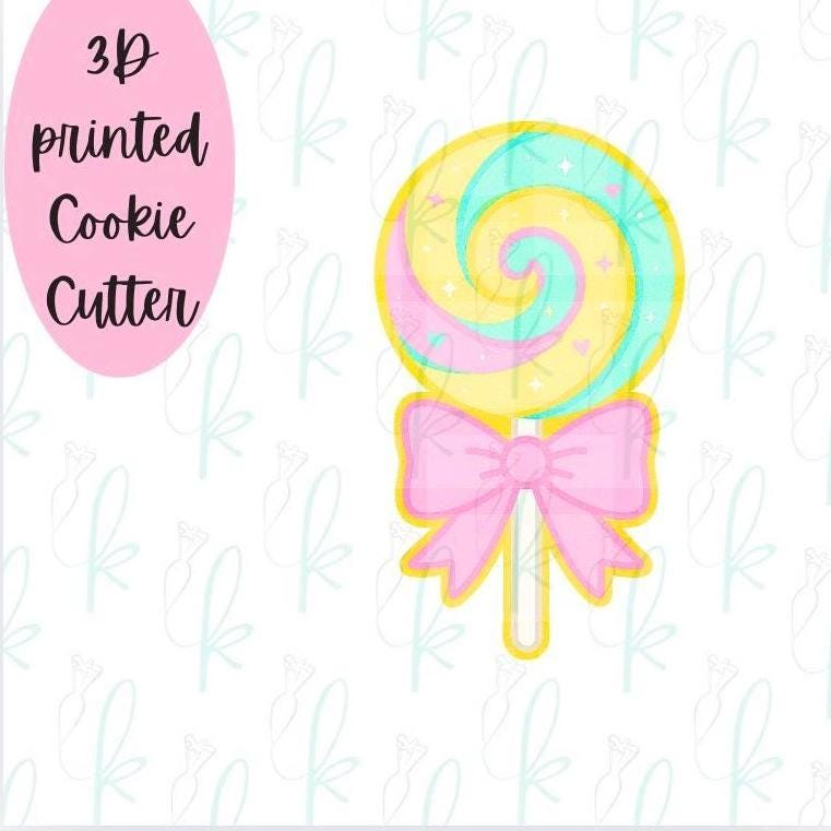 Bow Lollipop Cookie Cutter