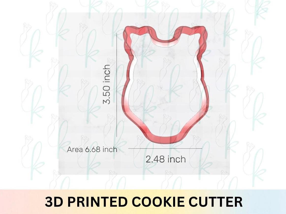 Coquette Bow Onesie Cookie Cutter